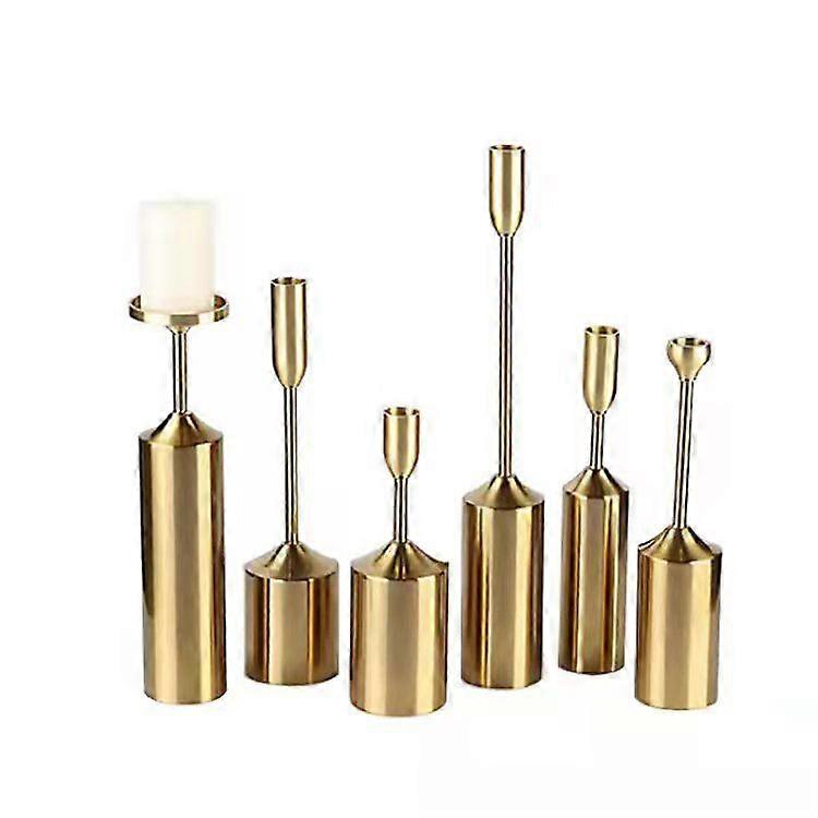 Bronze Natural Candlestick Home Decoration Candlelight Dinner Table Candlestick