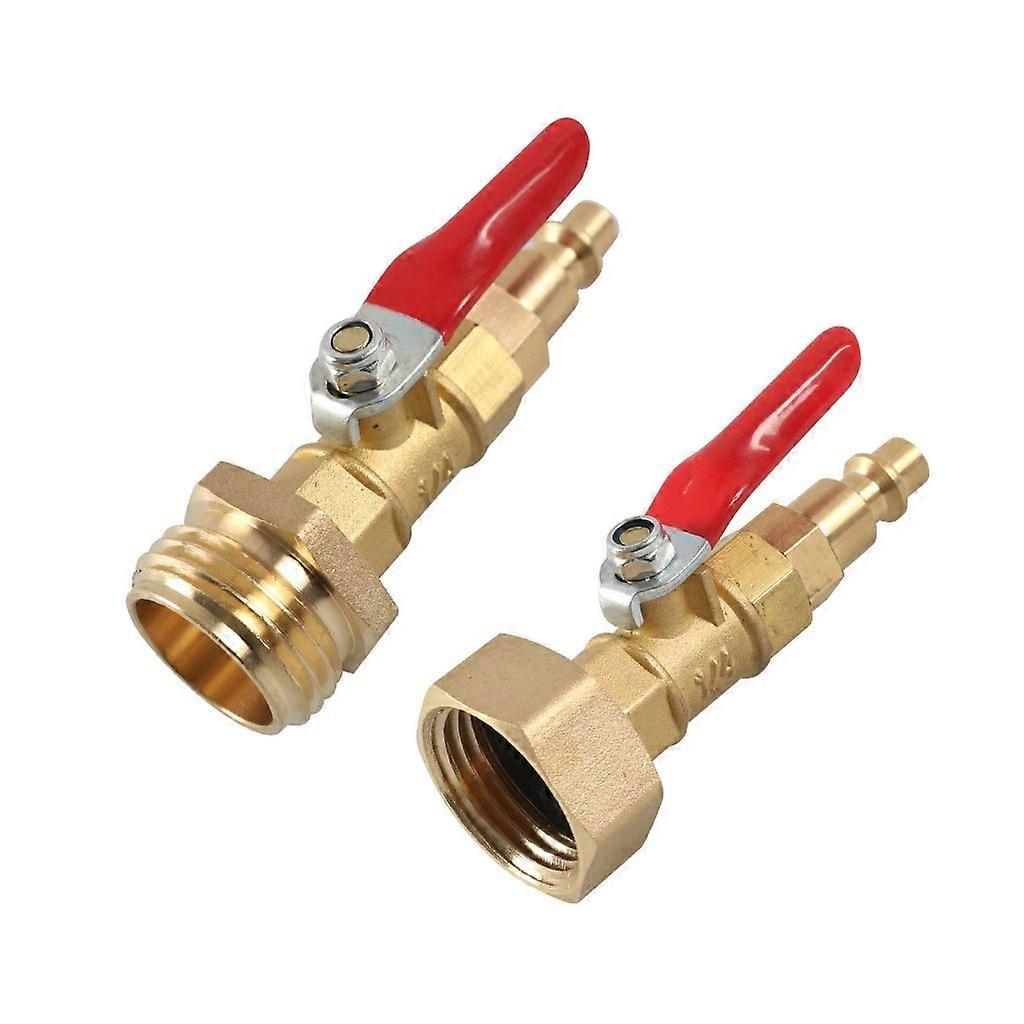 1/4 DN8 External Thread Brass Quick Connector Winter Garden Pipe Sprinkler