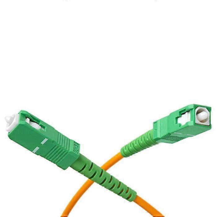 SC/APC Male/Male Singlemode Fiber Optic Cable 2m Green Power Force
