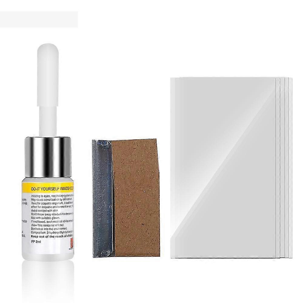 Car Windshield Repair Kit with Curing Glue