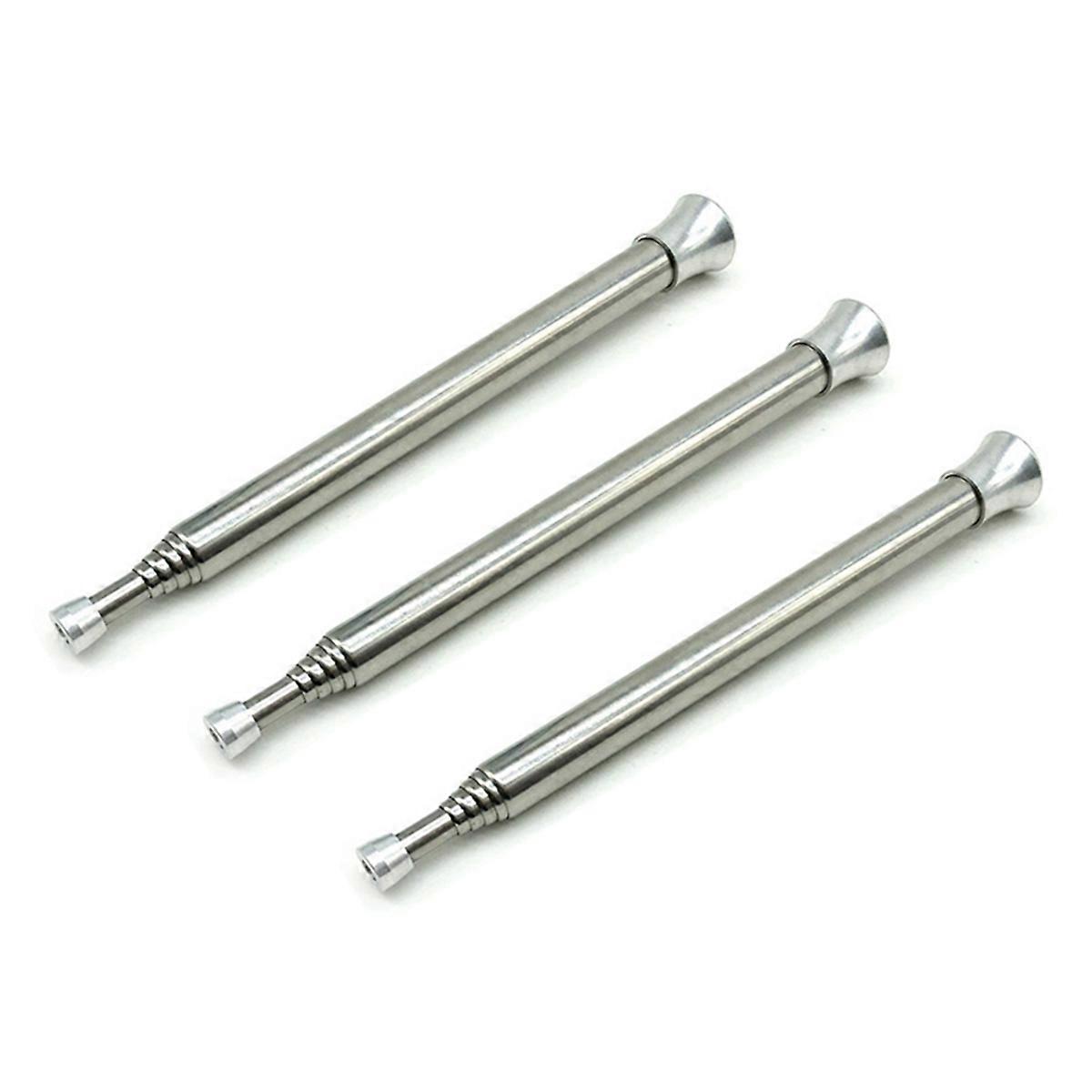 3pcs Stainless Blow Fire Tube Stick Outdoor Cooking Portable Telescopic Blowpipe Fire Pipe Survival
