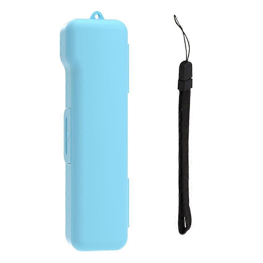 Camera Protective Case with Lanyard Accessories for Osmo POCKET 3 (Blue)