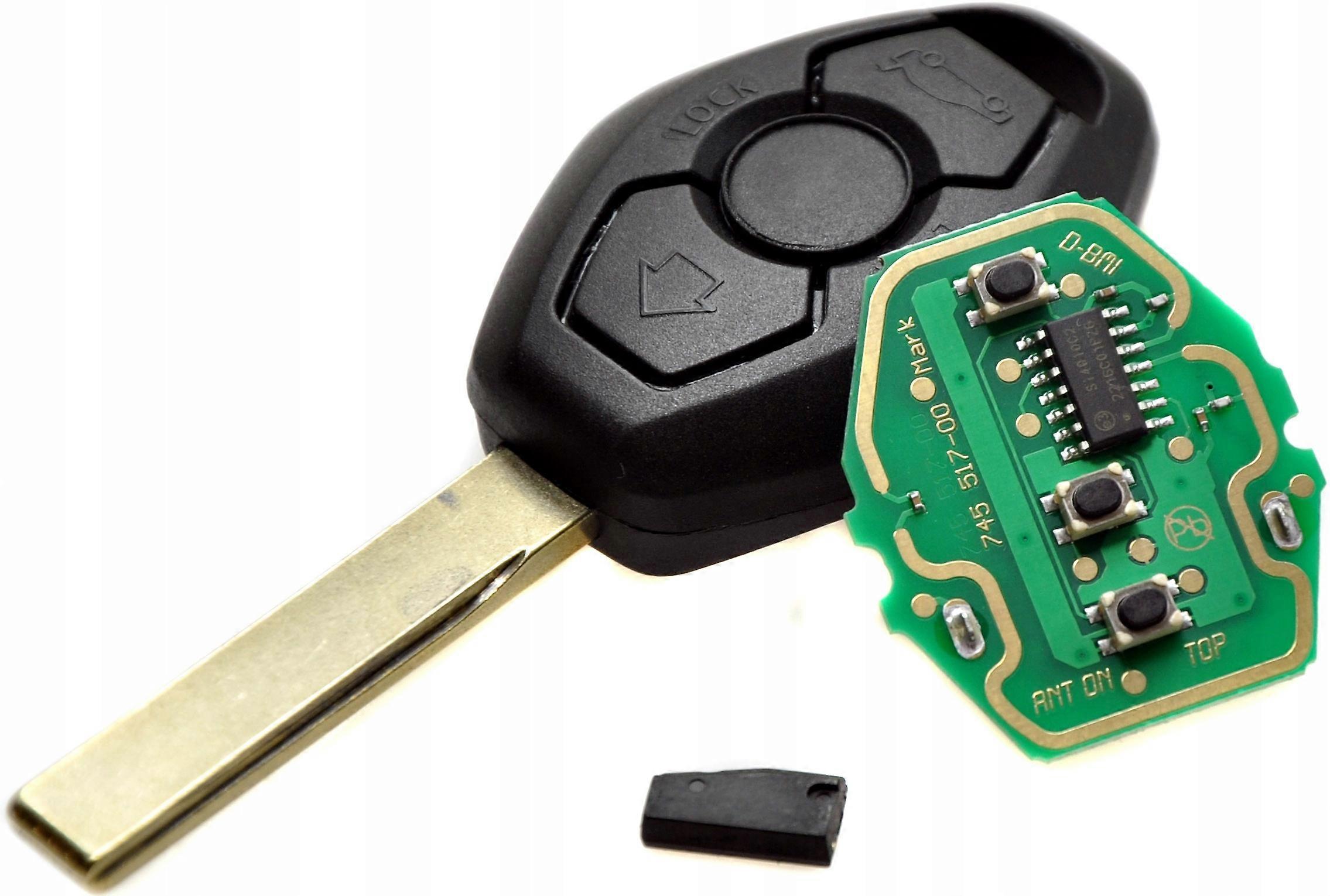 Key For Bmw E36 E38 E39 E46 E60 X3 X5 Ews Hu92