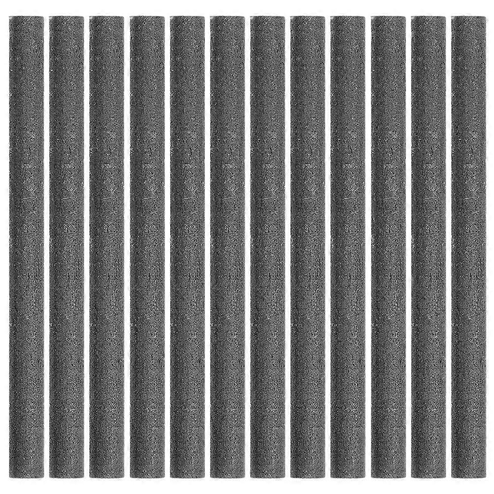 12pcs Graphite Electrode Carbon Rod For Melting Conductive Stirring Stick Heavy-Duty Graphite Mixing Tool For Industrial And Laboratory Use