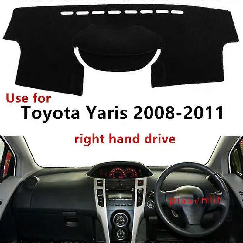 Pissenlit יד ימין כונן פשוט סגנון רכב לוח מחוונים כיסוי הימנע אור מחצלת עבור טויוטה יאריס 2008-2011 אביזרים כרית