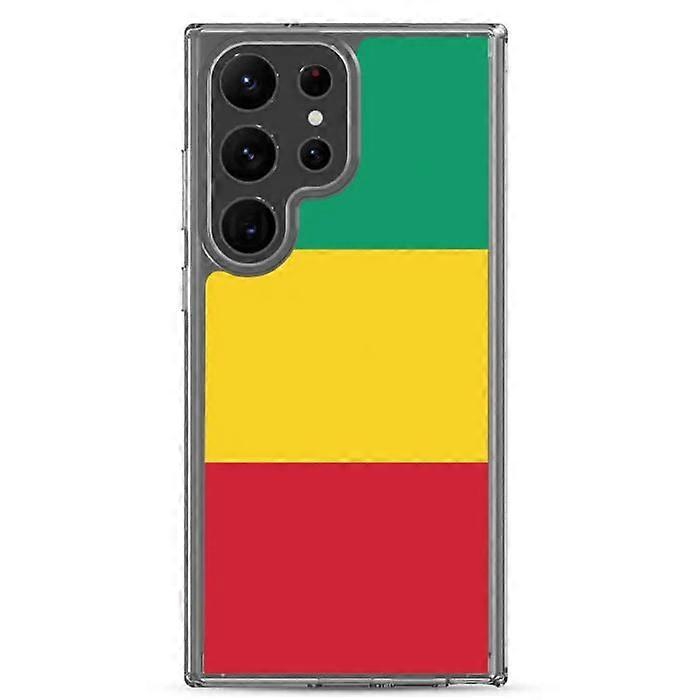 Phone Case - Samsung - Galaxy S23 - Guinea Flag - Flexible - Multicolor