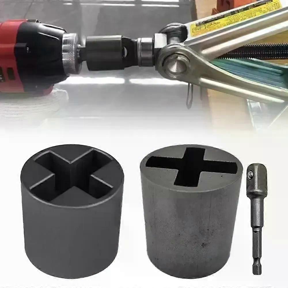 Universal Jack Socket Adapter for Hand Drill,Electric Trailer Jack Drill Adapter