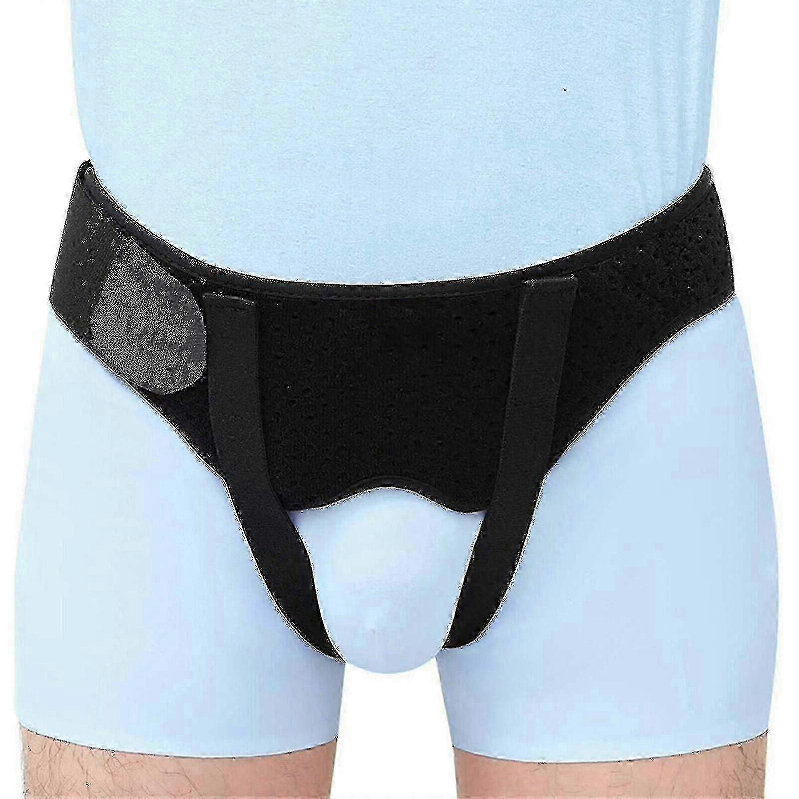 Adjustable Groin Hernia Support Belt with Removable Pads for Men & Women