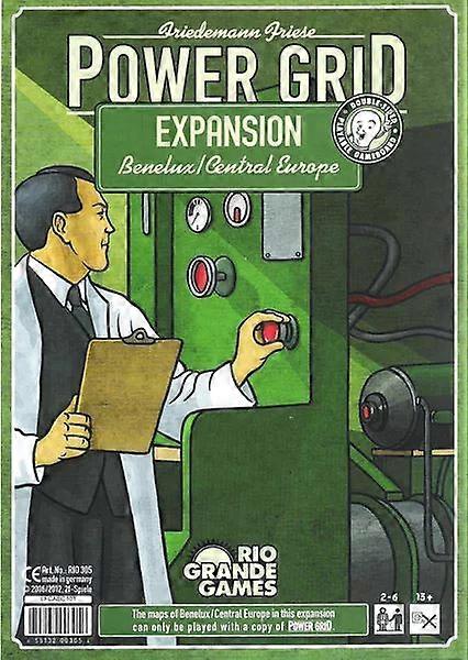 Power Grid Exp Central Europe 2nd Edition Board Game