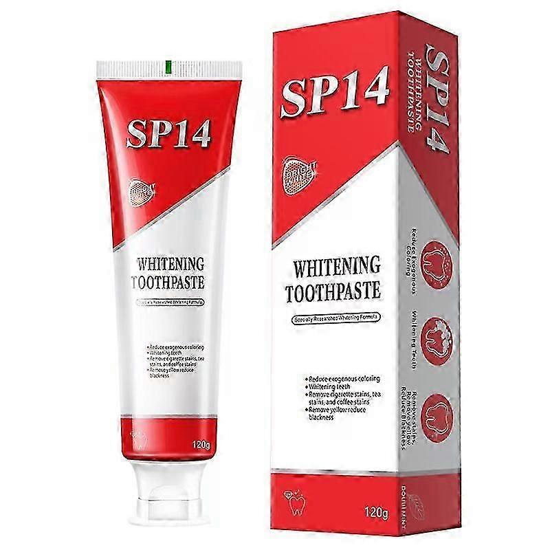 SP-14 Ultra Whitening Toothpaste, Add High Activity Probiotics for a Brighter Tooth,Fresh Mint Flavor