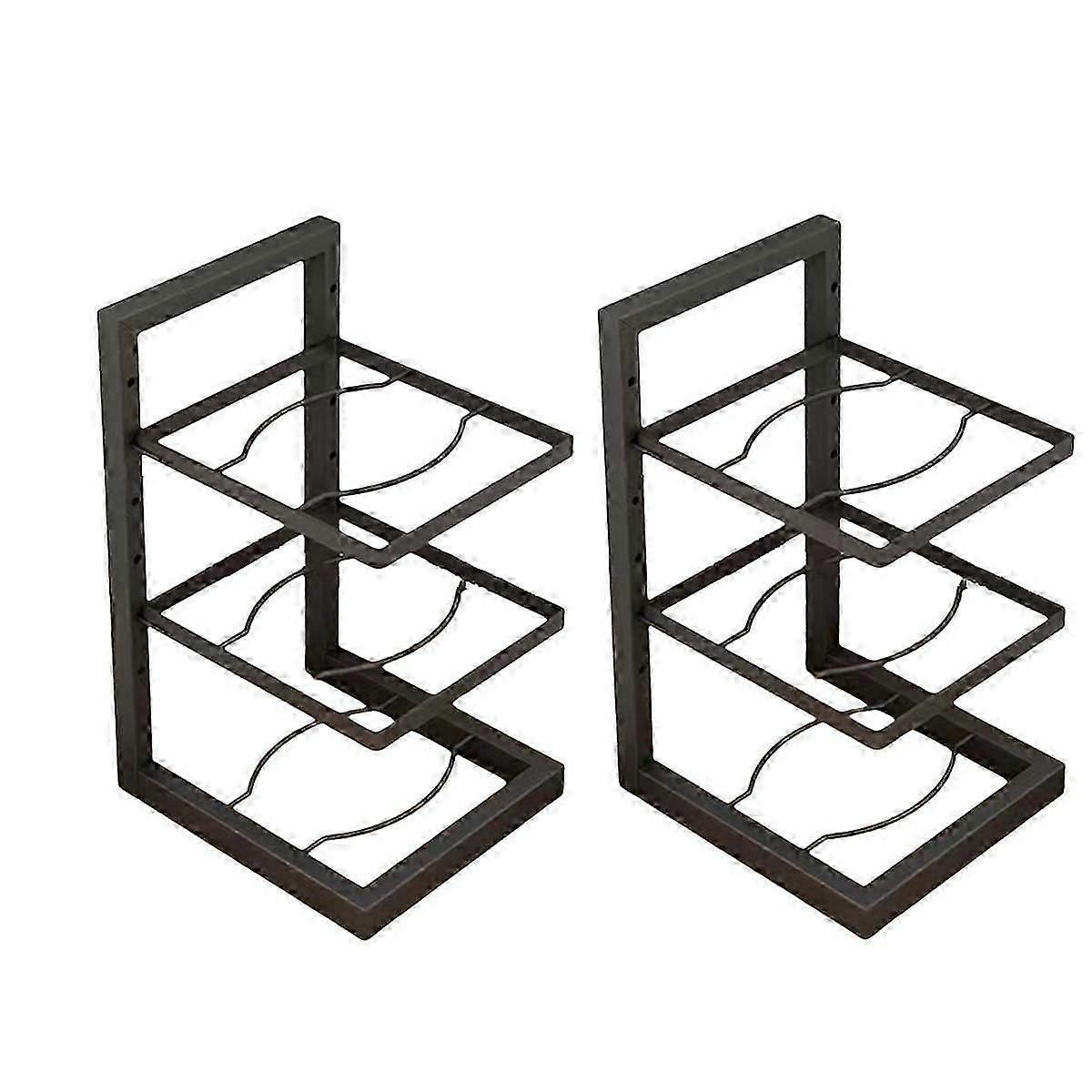 Kitchen Sink Rack, Multi-Layer Pot Rack, Cabinet Storage Rack Multi-Functional Bracket