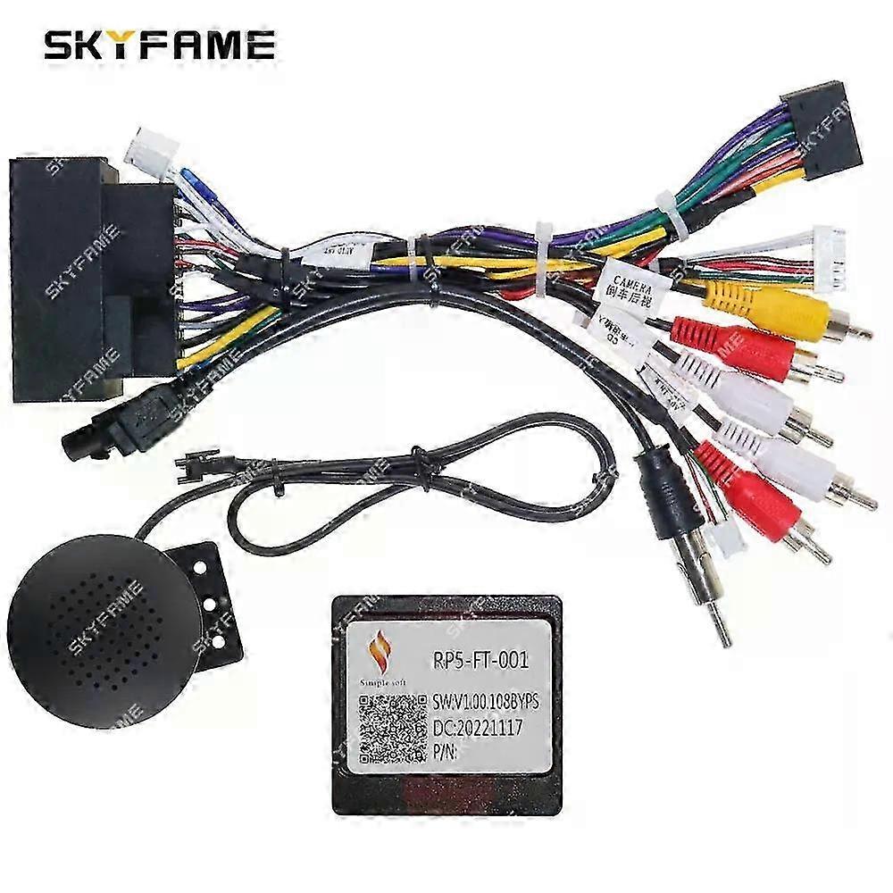 Canbus Box Adapter Decoder for XINPU Car Wiring Harness Compatible with Fiat Bravo Punto Linea Classic Linea Palio Fiorino Qubo and Dobol Models