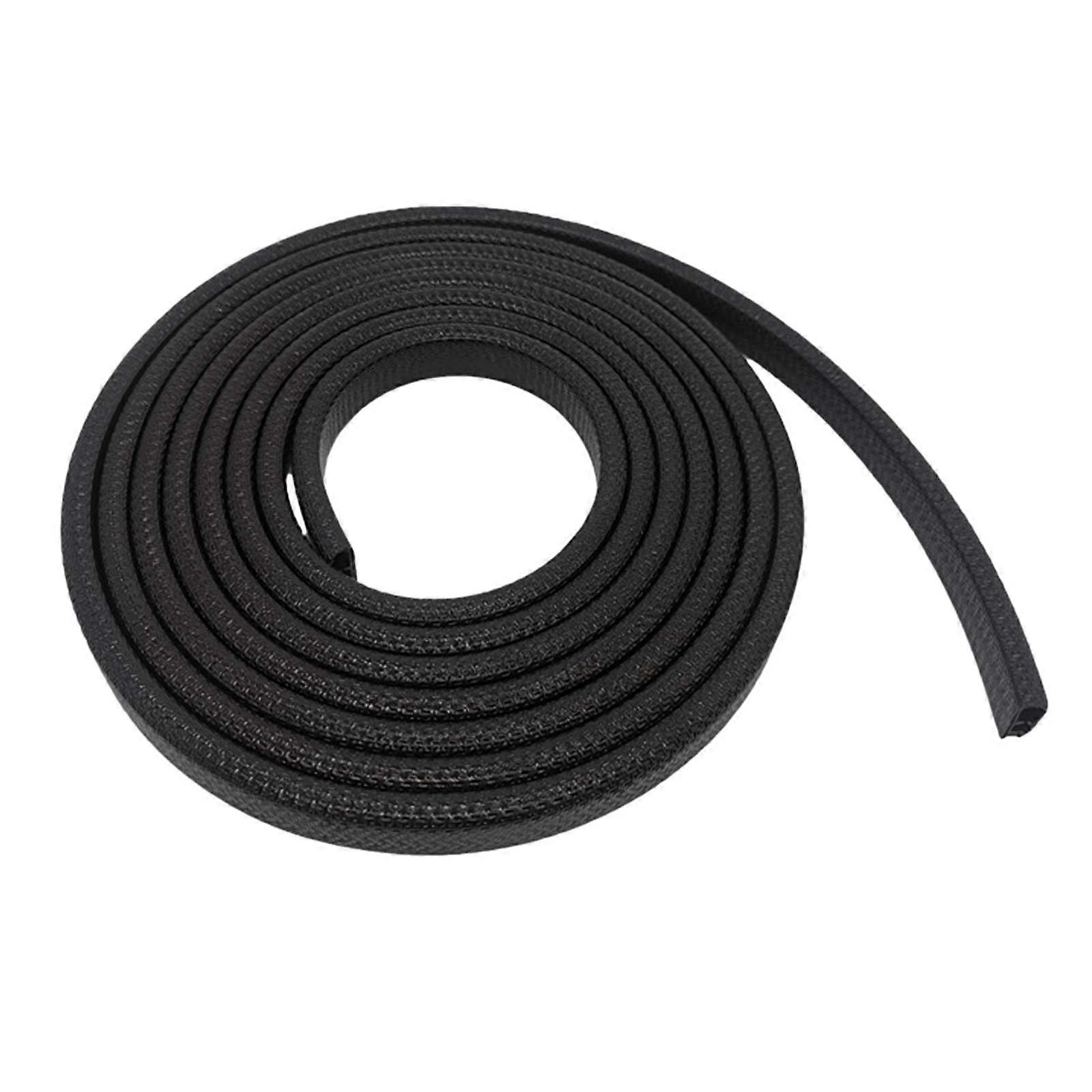 Automobile rubber sealing strip, rubber edge protection, Ushaped edge protection, length 1 meter, suitable for metal edges, 15 x 9 mm (Size : 8x7mm)