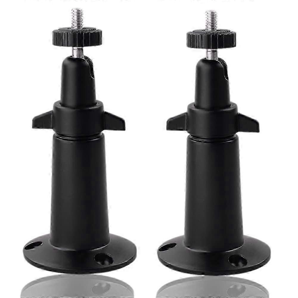2-Pack Security Camera Wall Mount Bracket for Compatible Models Black