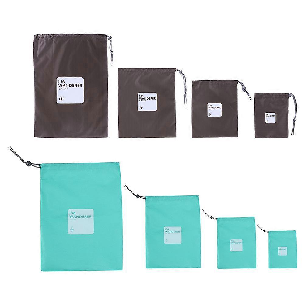 Organizing Pouches Multi-Function Drawstring Bags Home Organization 8Pcs