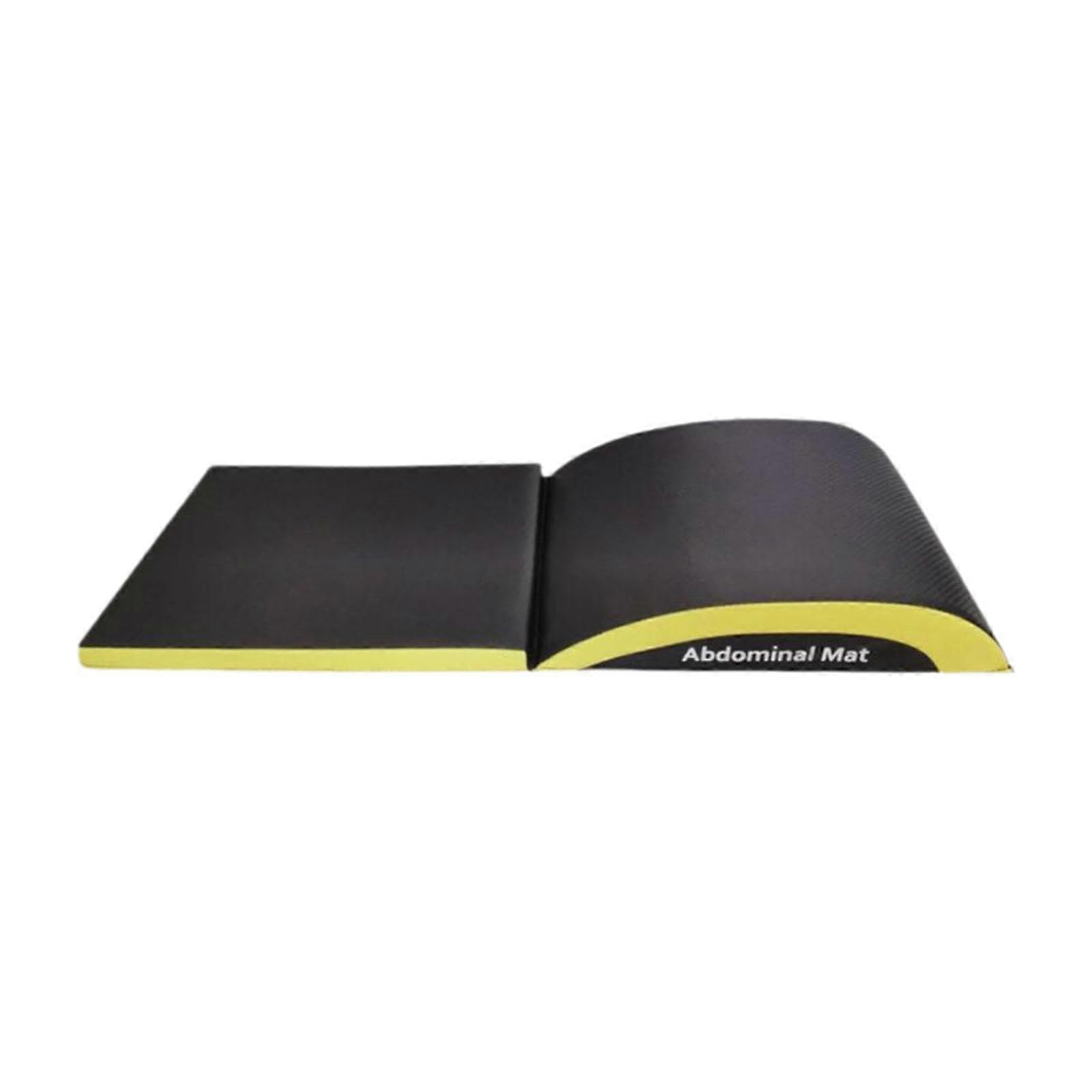 Ab Exercise Mat Portable Ab Workout Equipment With Lumbar Support NonSlip Stretch Mat