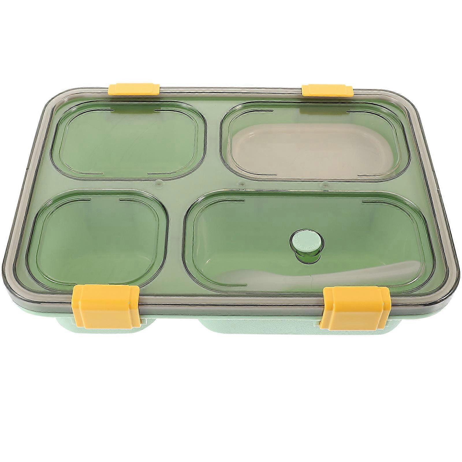 Prep Meal Box Green Compact Lunch Holder As PP Material Kitchen Use