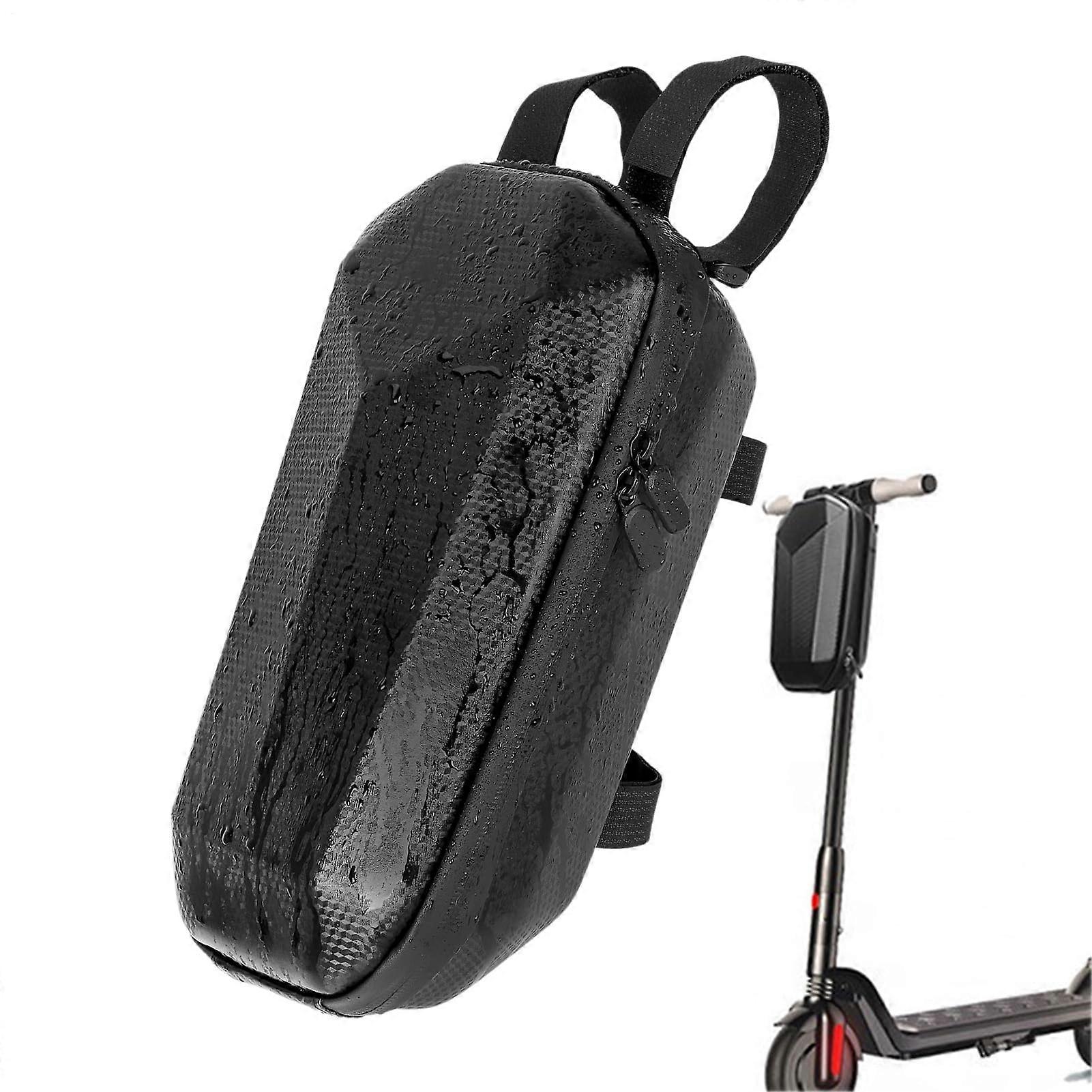 Scooter Bag 4L Rainproof Front Handlebar Bearing, Electric Cycle Organiser with Zip