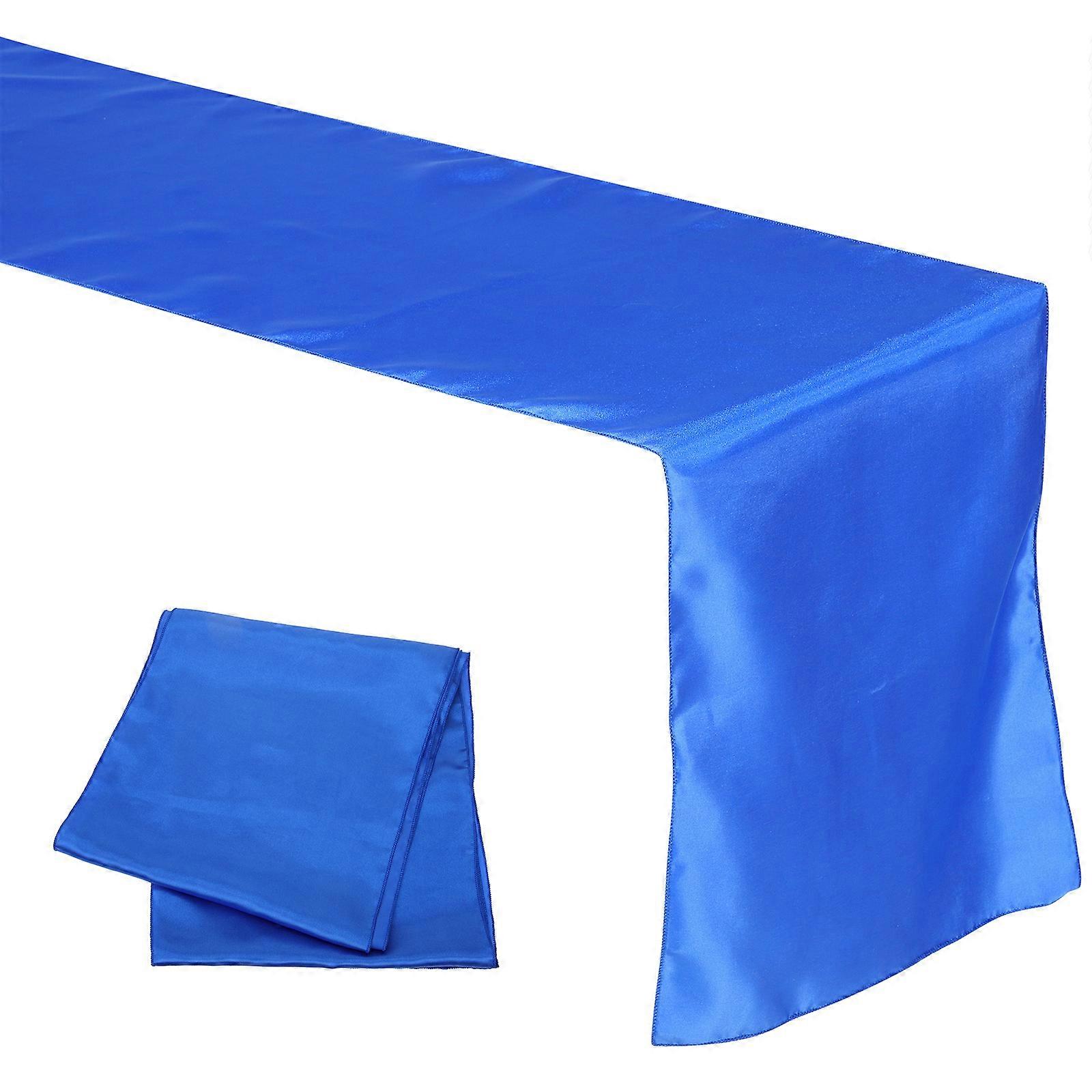 Decorative Table Runner Nordic Style Polyester Table Dressing Blue 275x30cm For Dinner Parties 1Set