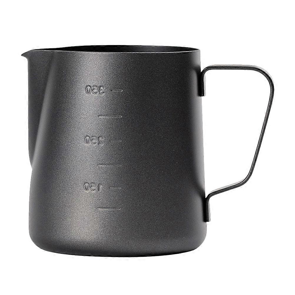 Coffee Milk Frothing Pitcher Espresso Steaming Pitcher Practical Measuring Cup Cylindrical 1Pack