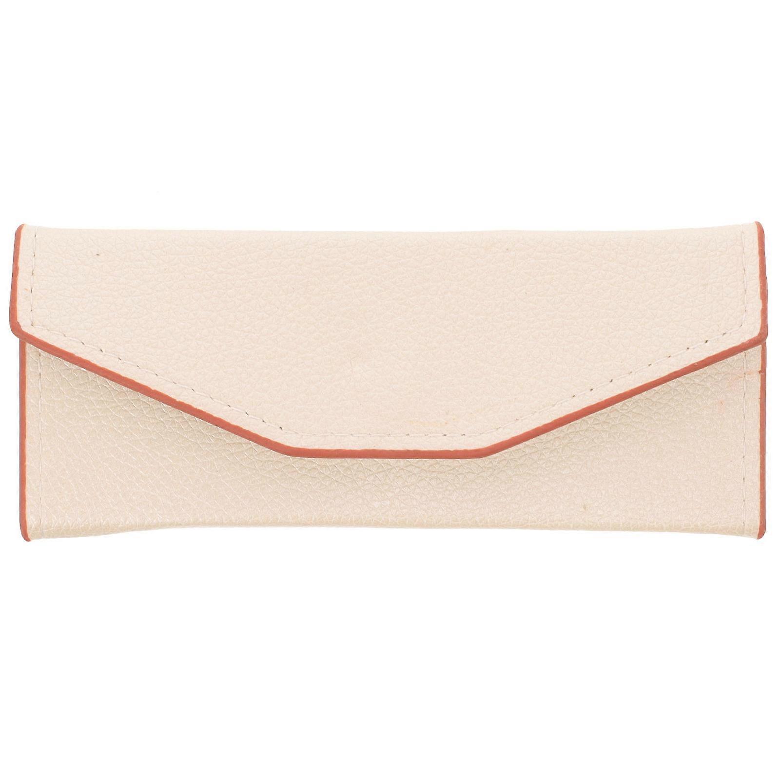 Eyelash Tweezer Case Portable Storage Bag Travel Friendly Compact Durable Protection for Lash Tools Stylish White