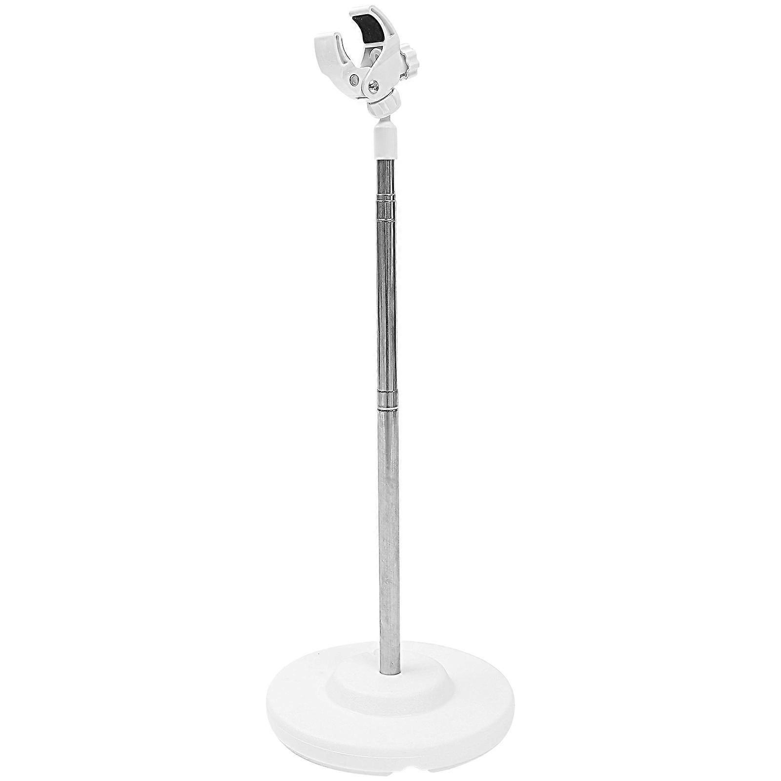 Pet Hair Drying Stand White Plastic Material Practical Design 1Pcs
