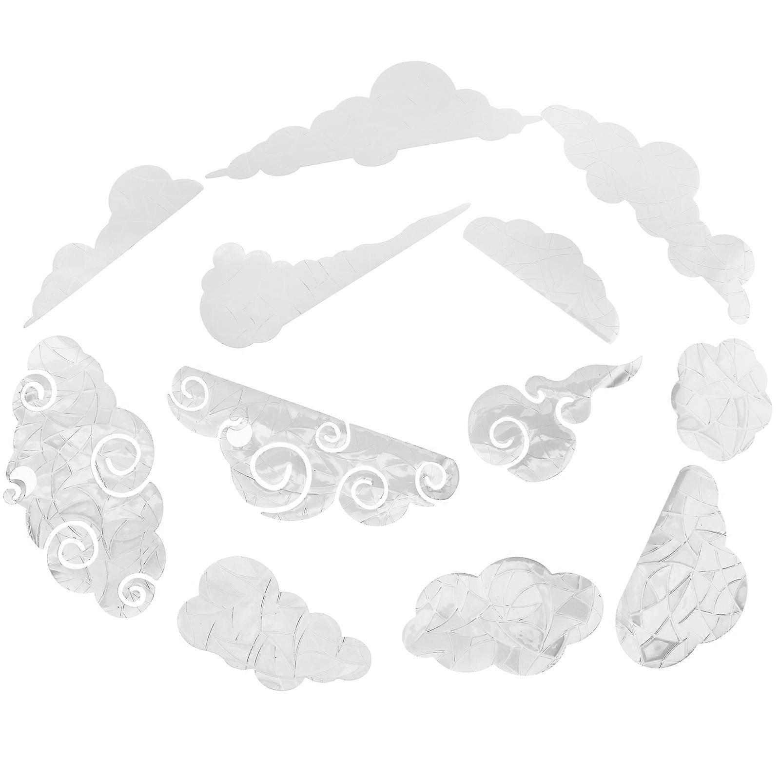 Bird Anti-Collision Window Stickers Bright Color Static Electricity Adsorption 16 Sheets