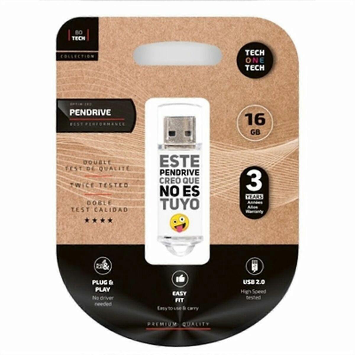 USB-Stick Tech One Tech TEC4007 16 GB