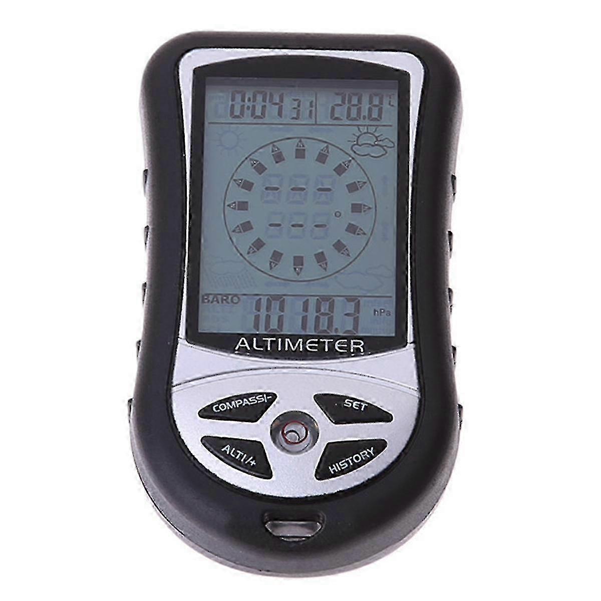 Altitude Meter Altimeter Portable Altitude Barometer for Mountain Climbing Multifunctional Electronic Altimeter 2025