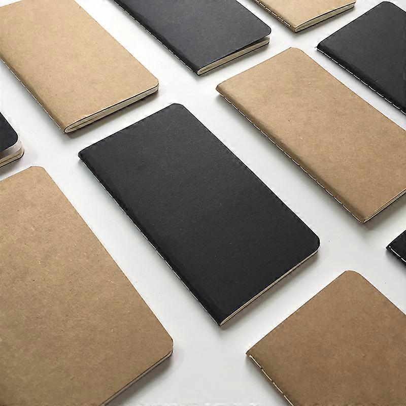 Kraft paper notebook long notepad small portable creative plan diary pocket account book