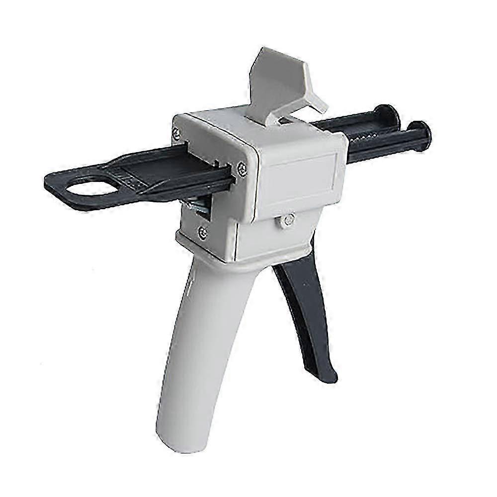 50ml Epoxy Dispenser Gun, Suitable for Using with Various Epoxy Glue, Ideal for Mixing in 1:1 and 2:1 Ratios