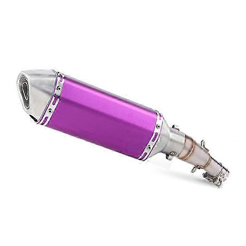 Slip On for Compatible Brand Forza 350 Exhaust Muffler Silencer with Removable DB-Killer