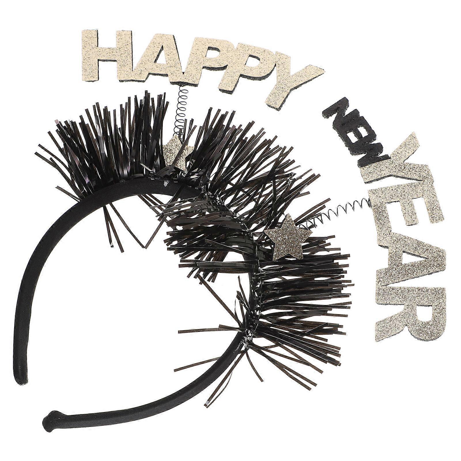 Headbands For New Year Hair Ornament For Friends Circular Shape 1Set