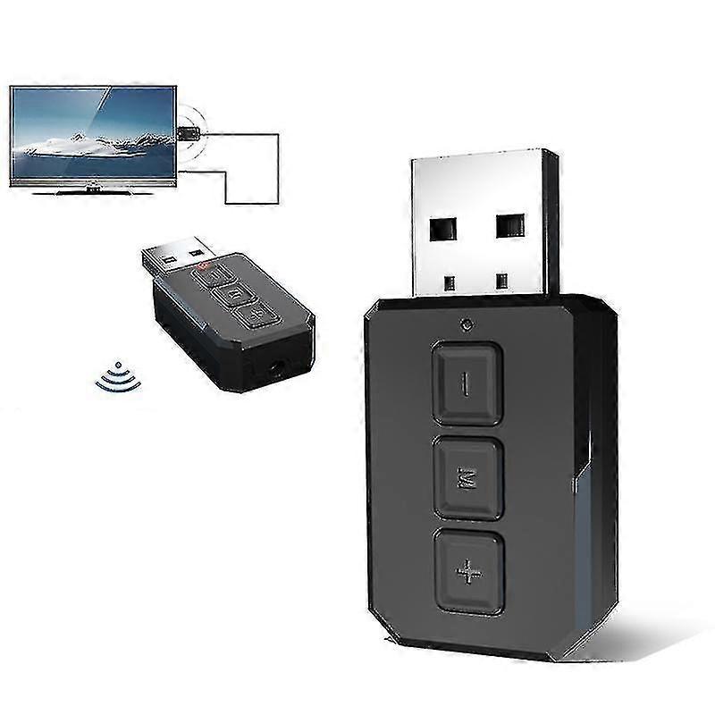 Wireless USB Audio Adapter for Bluetooth Transmission and Reception