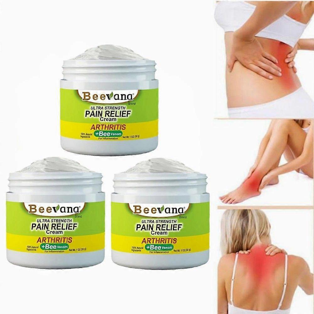 3pcs NEW Beevana Bee Venom Joint & Bone Therapy Cream Bee Venom Joint Bone Relief Cream (3pcs NEWビーバナ・ビー・ヴェノム・ジョイント・ボーン・リリーフ・クリーム)