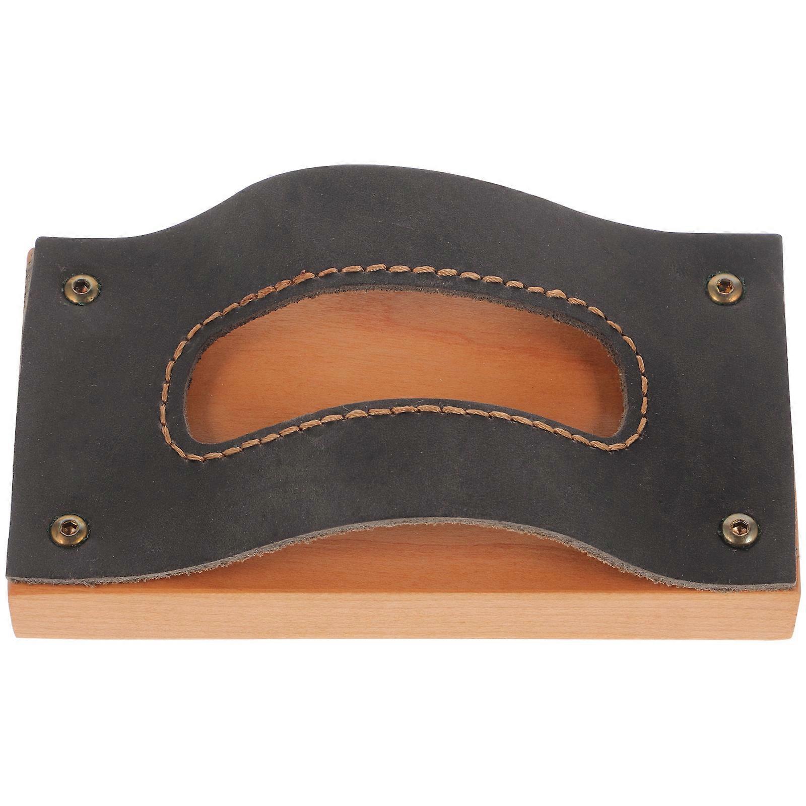Business Card Holder Stand Natural Vibe Rectangular Decorative Professionals 11.5x6cm 1Pack