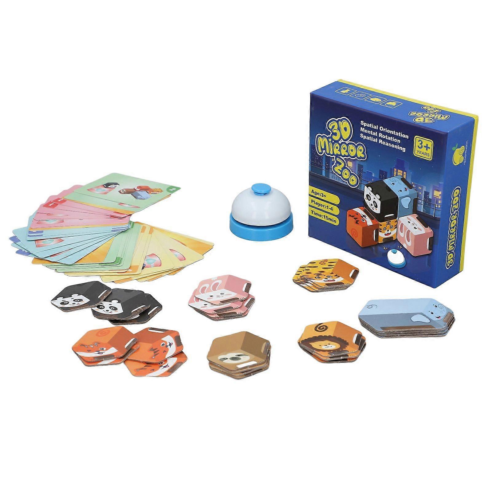 2025 Latest Model  3D Mirror Zoo Puzzle Educational Toy Logical Space Training