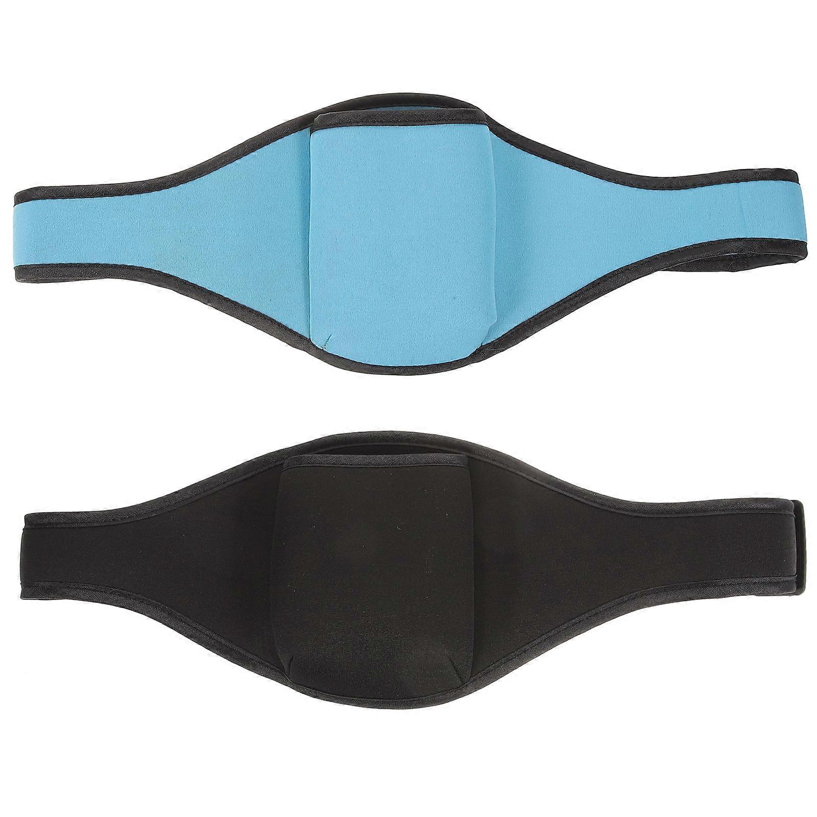 Mic Waist Bag Practical Microphone Holder Pack Protect And Stabilize Microphone Durable For Singers Light Blue 87x14cm 2Pcs