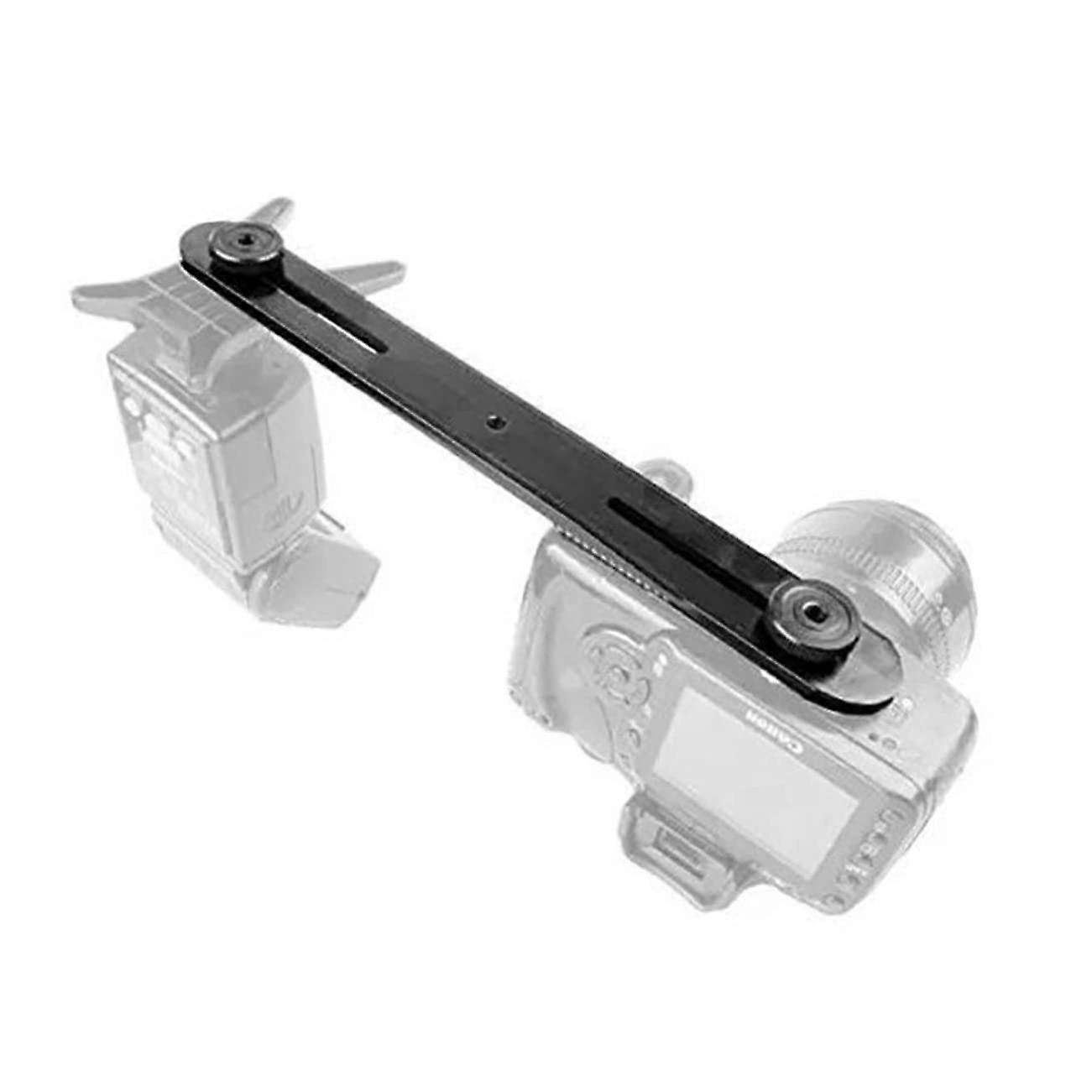 Black Dual Camera Mount Dual Camera Mount Dual Camera Light Holder Dual Camera Mount