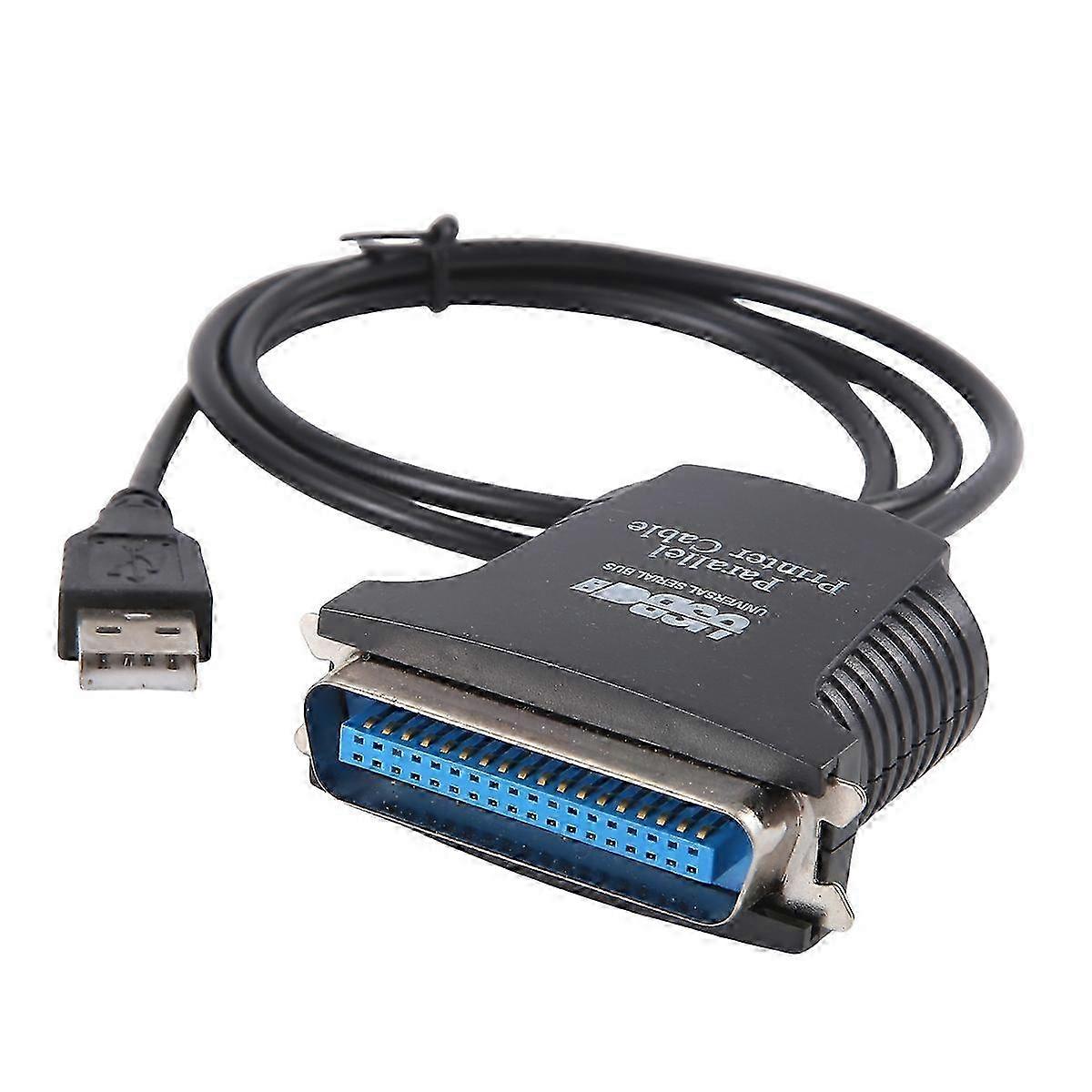 Parallel Port DB36 Printer USB Express Card Converter Adapter Black Edition 0708