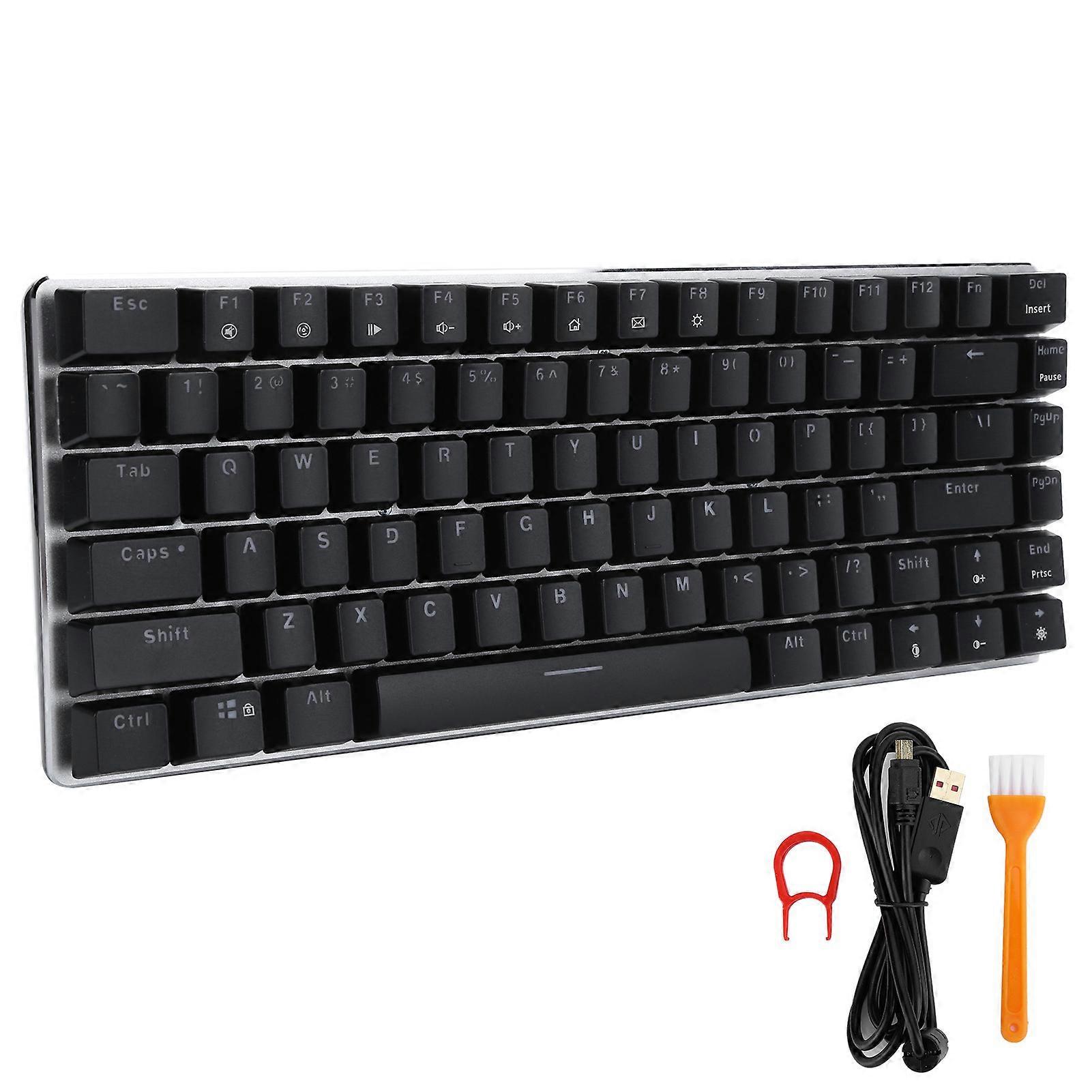 AJAZZ AK33 Mechanical Keyboard Black RGB Light Gaming Desktop Laptop Computer Accessories