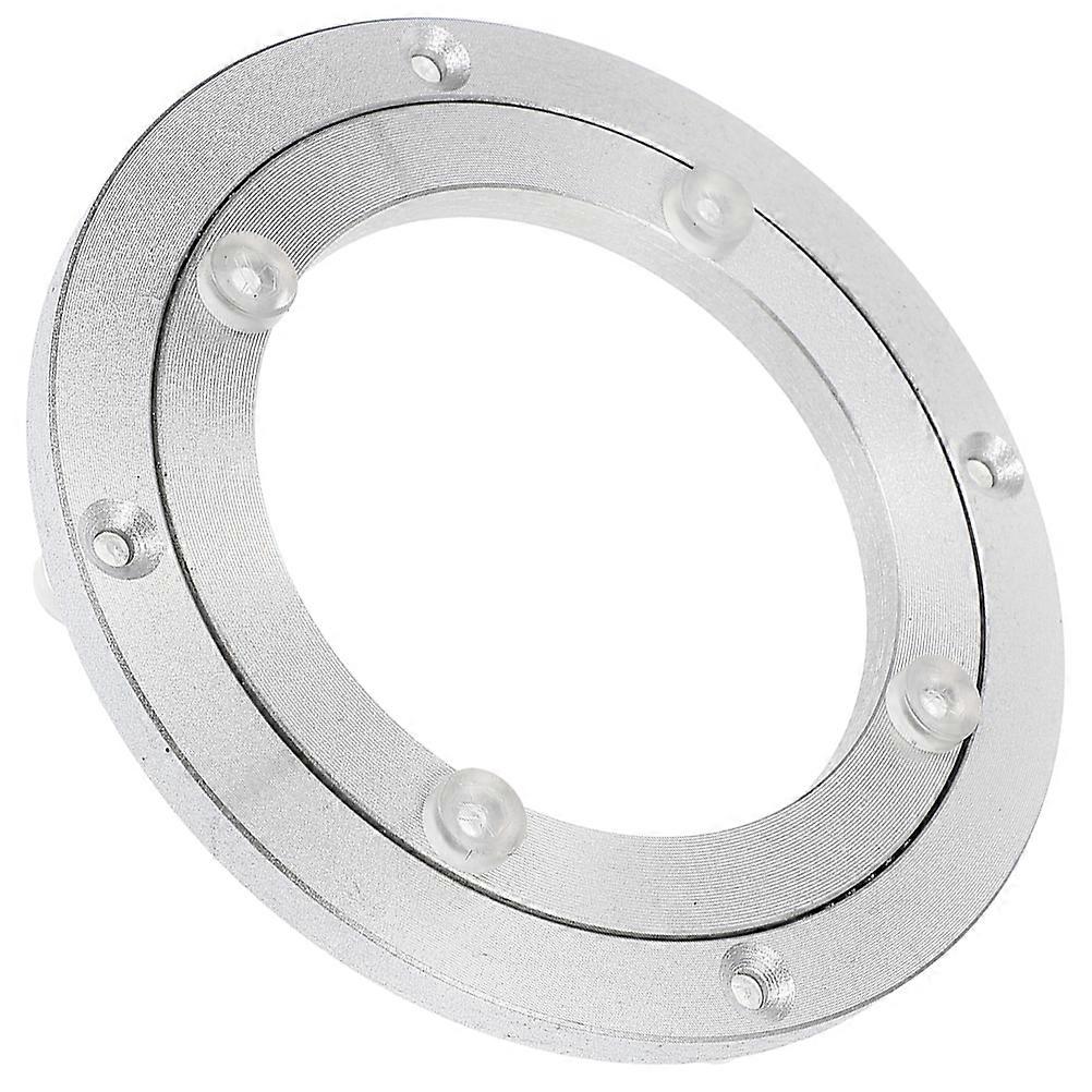Round Turntable Base Heavy Duty Aluminium Alloy 360-Degree Rotation Retailers 1Set