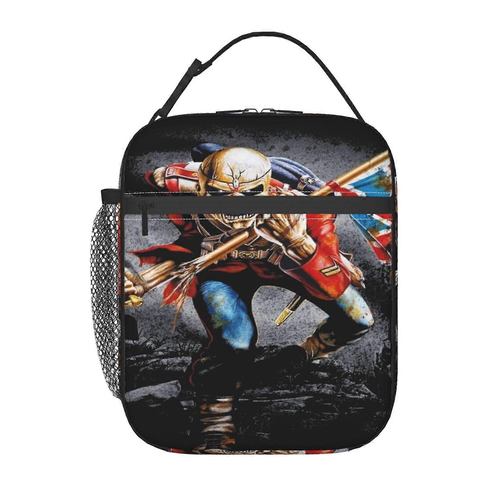 k494 アイアンメイデン ランチバッグ 抗菌裏地、カビや臭いの蓄積を防ぐ銀イオン技術 h494