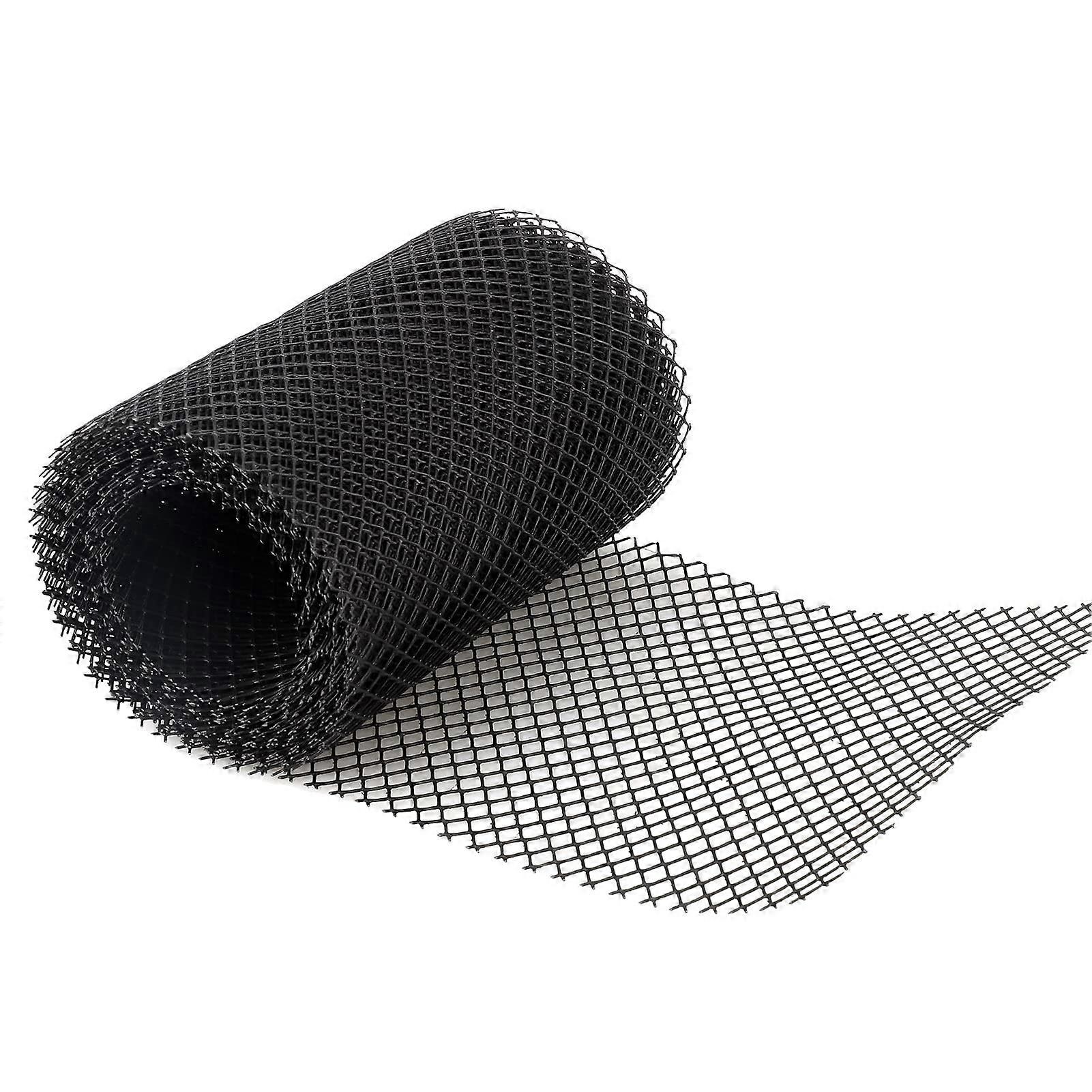 18 x 800 cm Plastic Gutter Protection Mesh Cover Netting, Durable Gutter Protector Sheet for Leaf and Debris Filtration