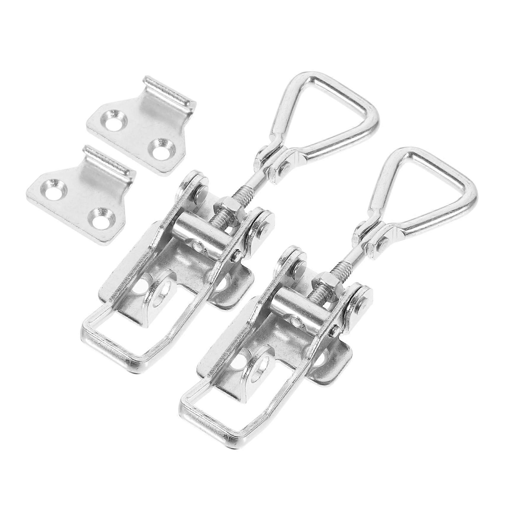 Stainless Steel Toggle Latch Heavy Duty Folding Lock for Cabinets Tool Boxes Boat