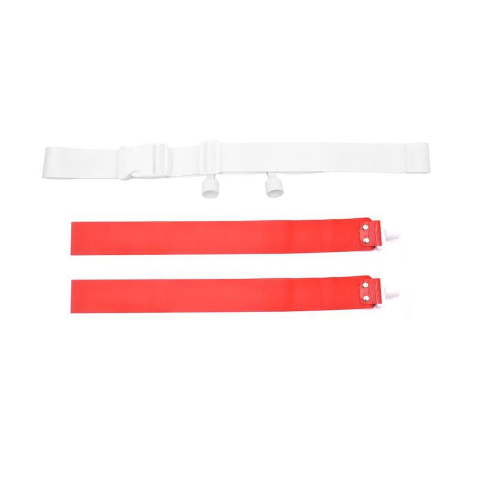Adjustable Soccer Belt with Flags Set Touchdown Training Flag Belt for Outdoor Training