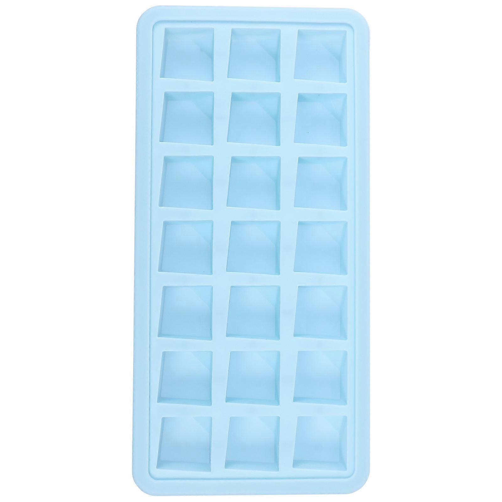 Freezer Tray Silicone Ice Tray For Home Use Making Ice Cubes 1Set