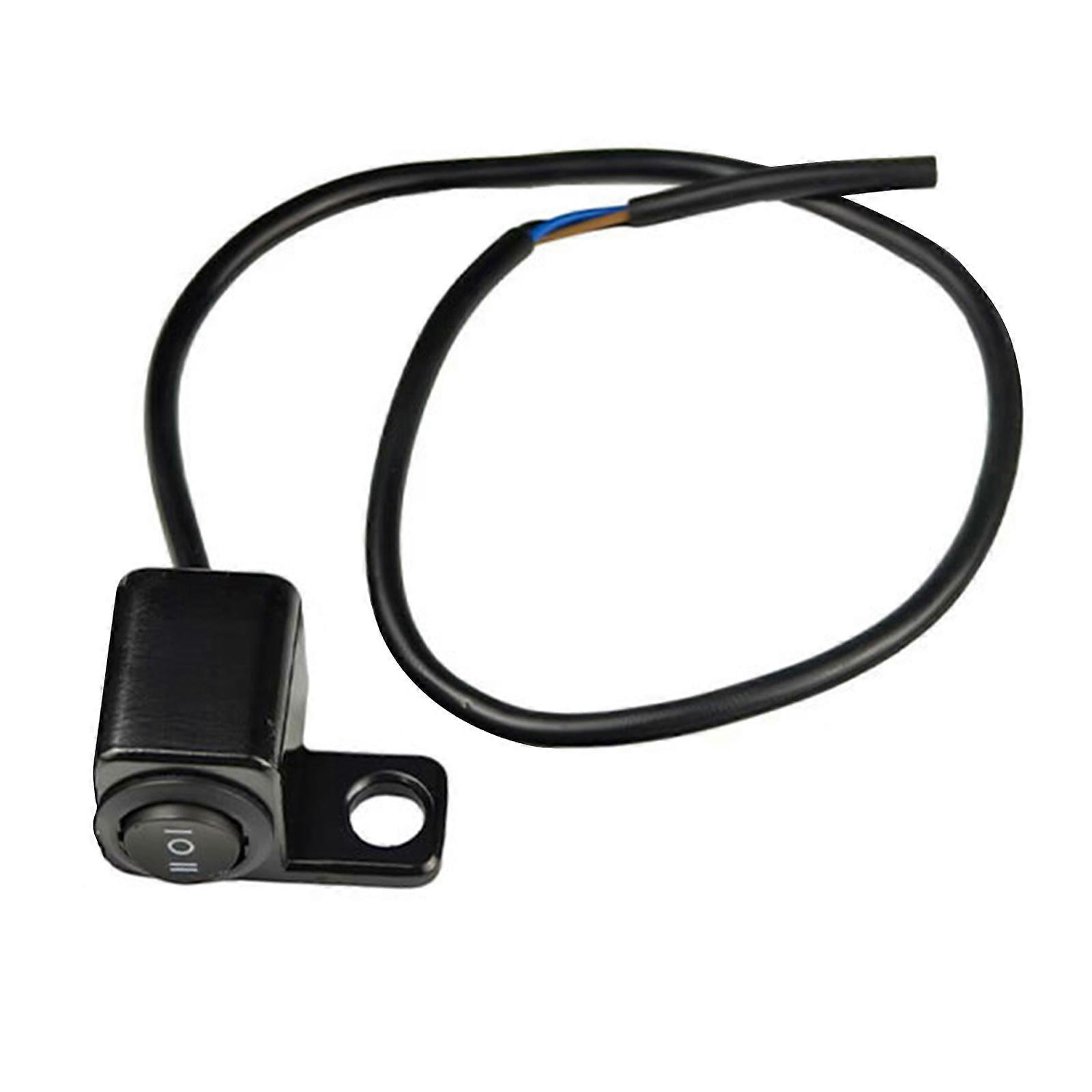 Left/Right Motorcycle Headlight Switches Handlebar Mirror Mount 3 Speed Waterproof Switches Button Spotlight Switches Multicolor
