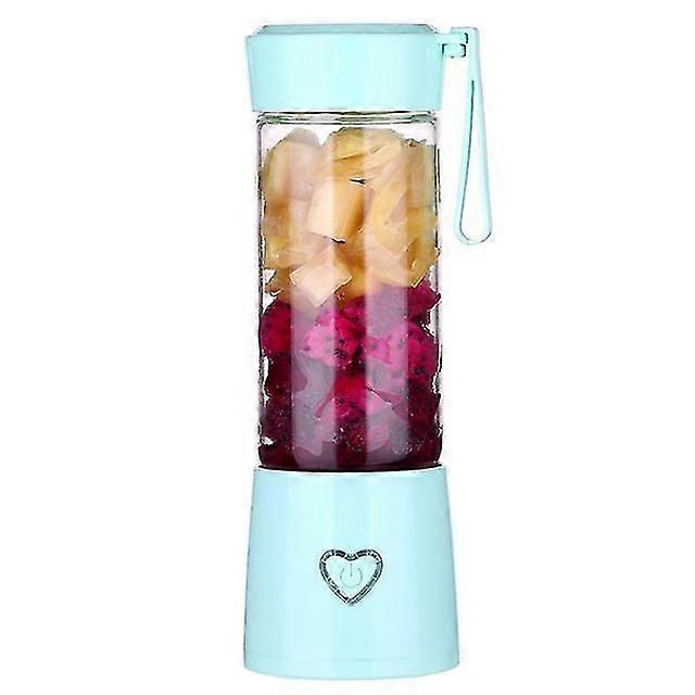 Personal Blender Shakes And Smoothies Small Mini Portable Single Fruit Juicer Mixer Usb Rechargeable Ice Blender