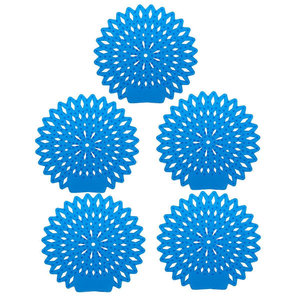 Urinal Strainer Urinal Screen Deodorizer Commercial Settings Men Fragrance Release Adsorbing Ability 5Pcs